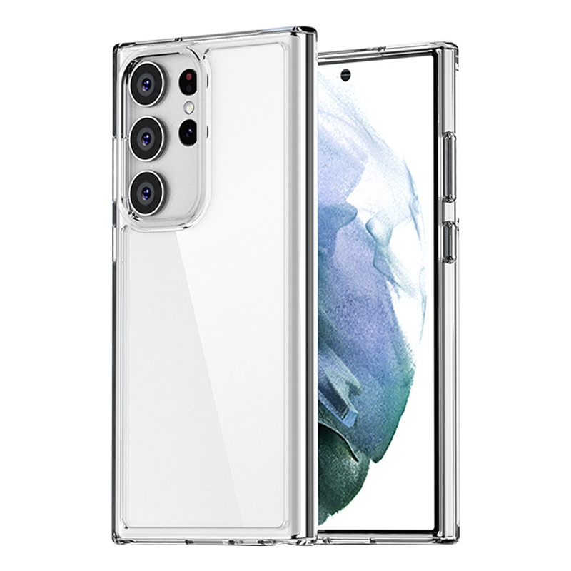 For Samsung Galaxy S23+ 5G iPAKY Transparent PC + TPU Phone Case(Transparent) For Samsung Galaxy S23+ 5G iPAKY Transparent PC + TPU Phone Case(Transparent)
