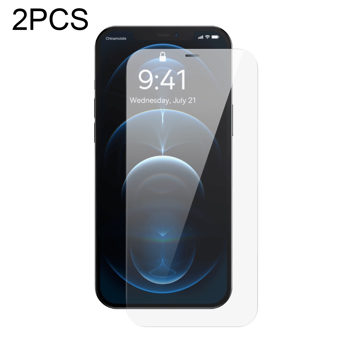 For iPhone 12 Pro Max Baseus 2pcs 0.3mm Crystal Explosion-proof Tempered Glass Film For iPhone 12 Pro Max Baseus 2pcs 0.3mm Crystal Explosion-proof Tempered Glass Film