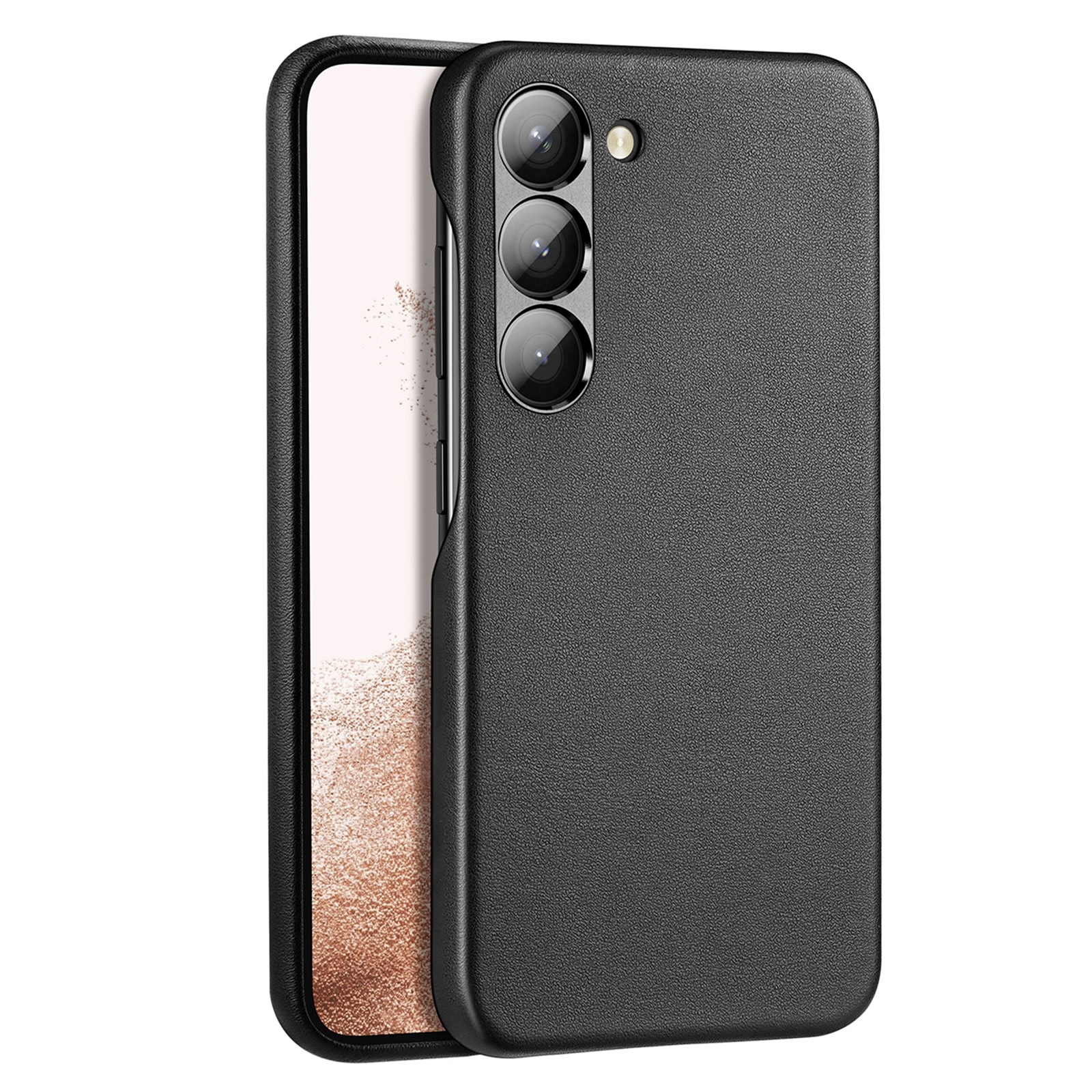 For Samsung Galaxy S23+ 5G DUX DUCIS Grit Series Leather Texture Phone Case(Black) For Samsung Galaxy S23+ 5G DUX DUCIS Grit Series Leather Texture Phone Case(Black)