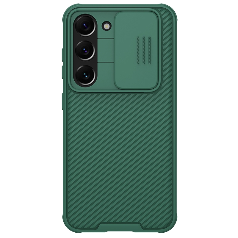 For Samsung Galaxy S23+ 5G NILLKIN Black Mirror Pro Series Camshield Phone Case(Green) For Samsung Galaxy S23+ 5G NILLKIN Black Mirror Pro Series Camshield Phone Case(Green)