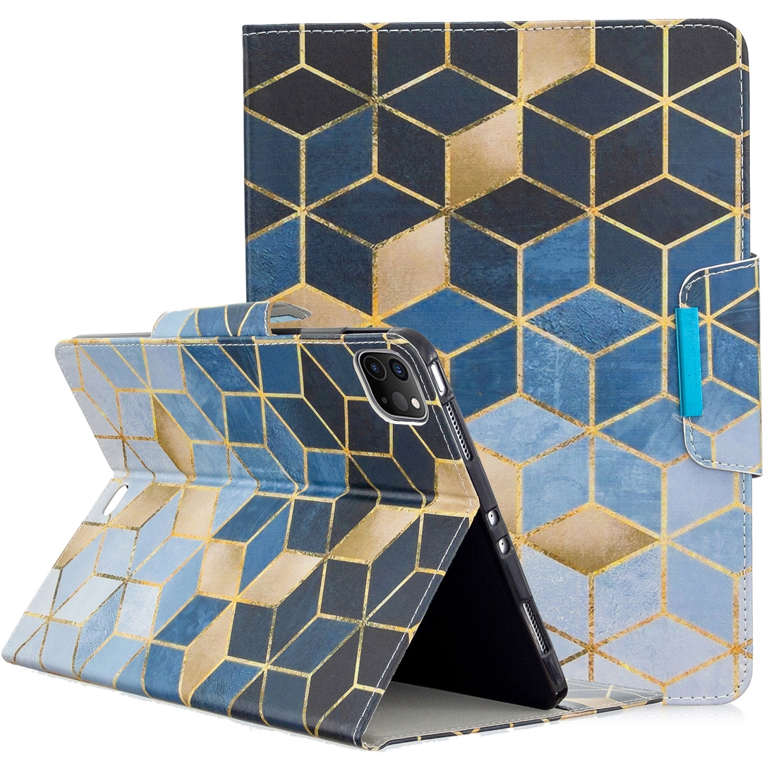 For iPad Pro 11 (2020) Colored Drawing Horizontal Flip PU Leather Tablet Case with Holder & Card Slots(Diamond) For iPad Pro 11 (2020) Colored Drawing Horizontal Flip PU Leather Tablet Case with Holder & Card Slots(Diamond)
