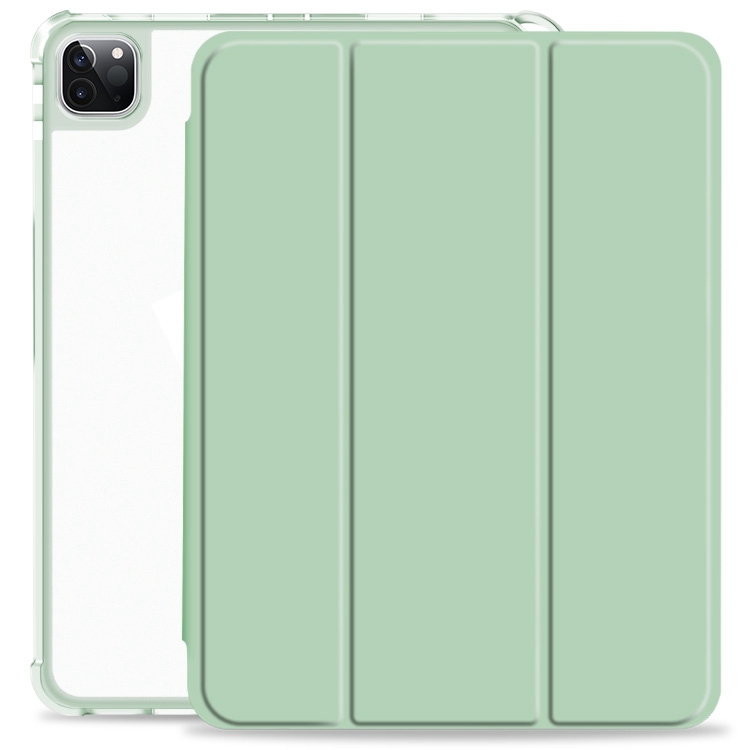 For iPad Pro 12.9 2022 / 2021 / 2020 3-fold Shockproof Smart Leather Tablet Case(Green) For iPad Pro 12.9 2022 / 2021 / 2020 3-fold Shockproof Smart Leather Tablet Case(Green)