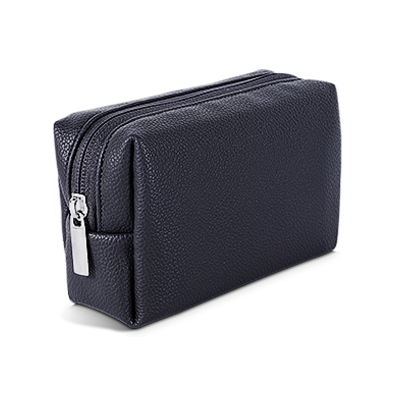 Leather Power Pack Charger Data Cable Mouse Digital Storage Bag(Black) Leather Power Pack Charger Data Cable Mouse Digital Storage Bag(Black)
