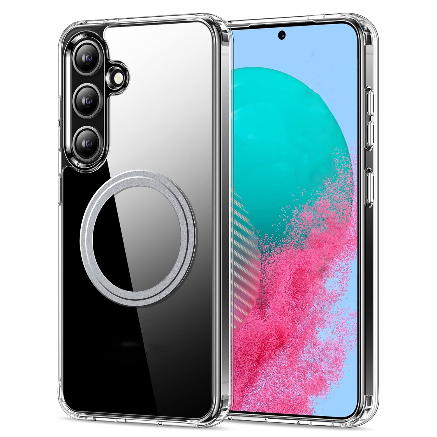For Samsung Galaxy S25 5G Transparent Frosted MagSafe Phone Case For Samsung Galaxy S25 5G Transparent Frosted MagSafe Phone Case