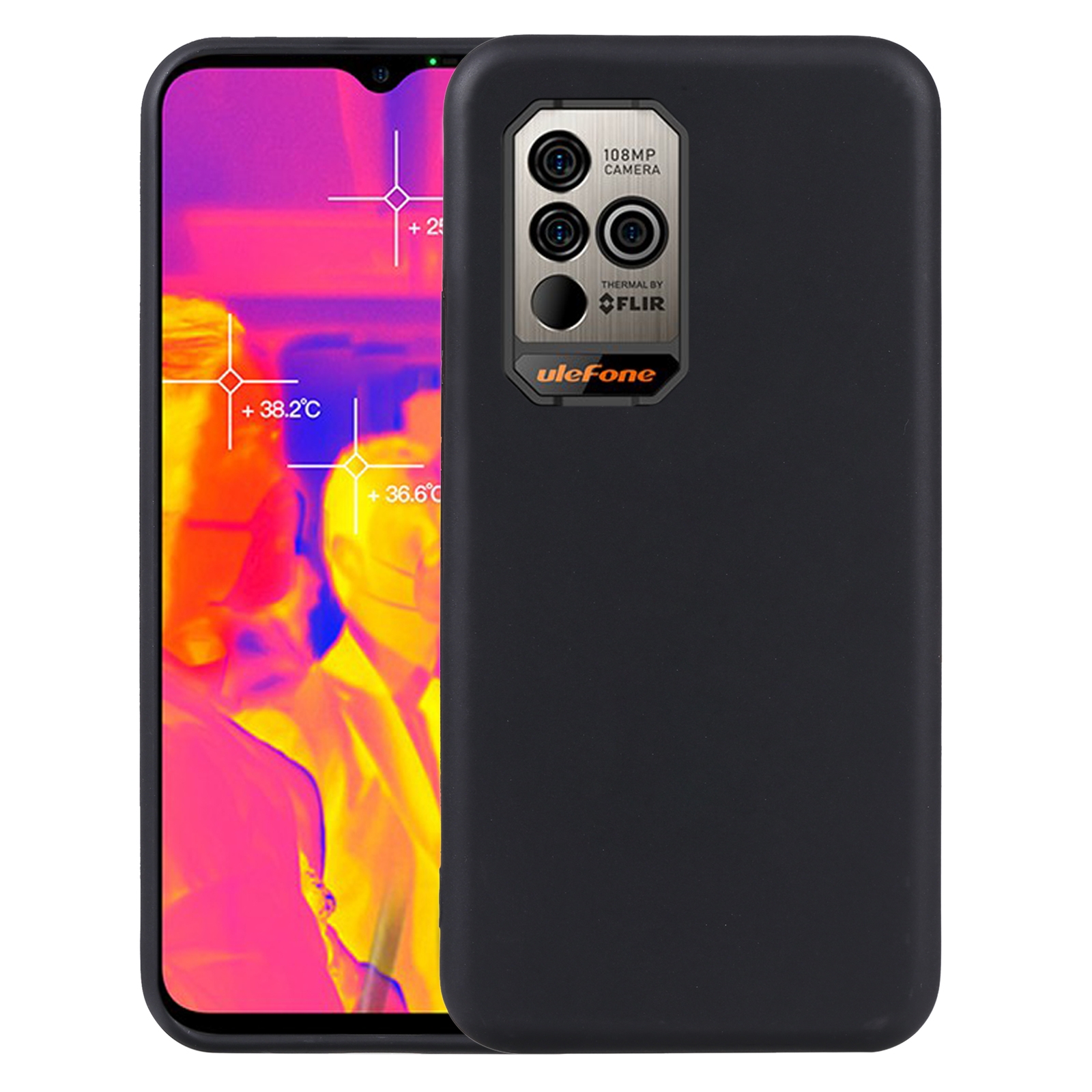 For Ulefone Power Armor 19T TPU Phone Case(Black)