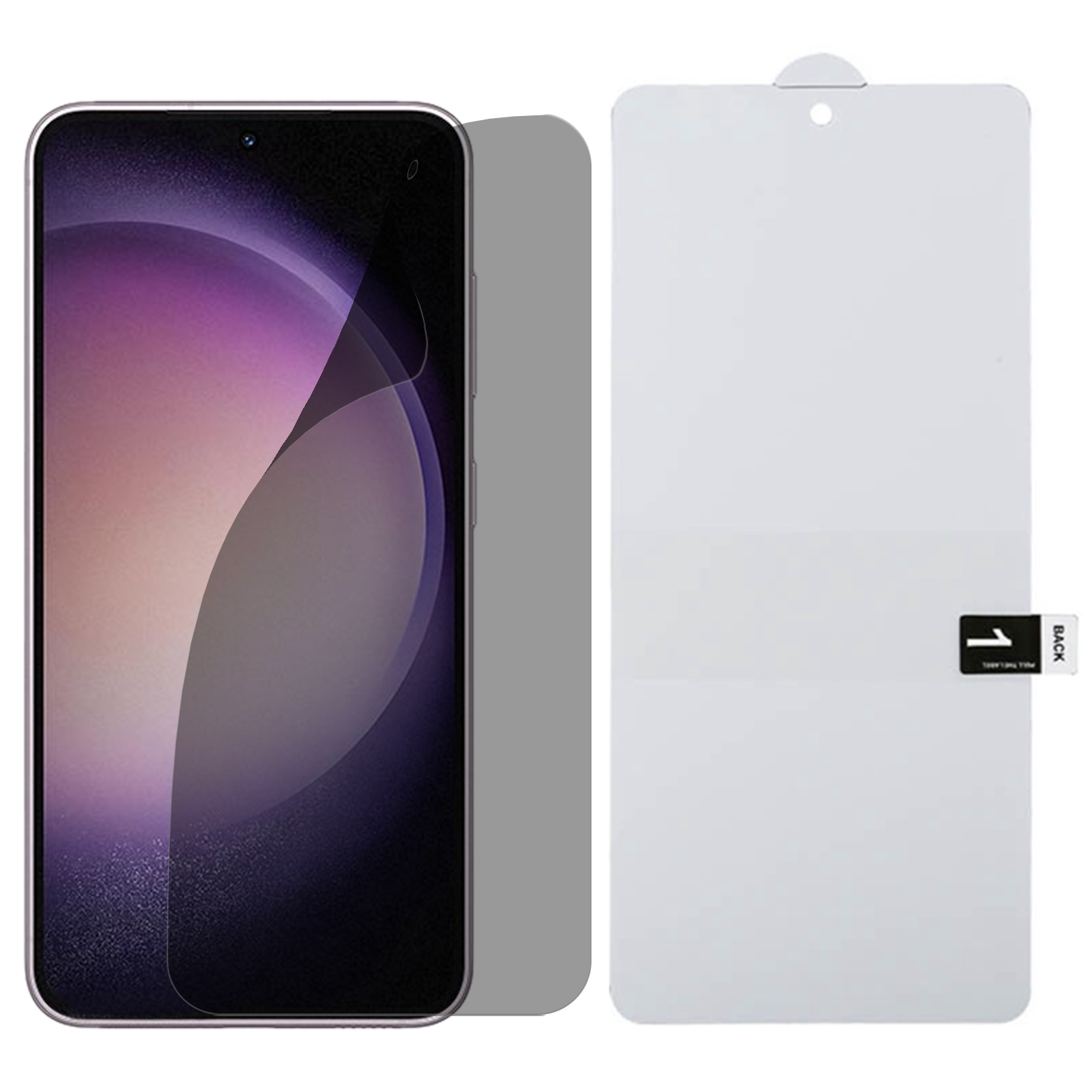 For Samsung Galaxy S23 5G Full Cover Anti-spy Screen Protector Explosion-proof Hydrogel Film Support Unlocking For Samsung Galaxy S23 5G Full Cover Anti-spy Screen Protector Explosion-proof Hydrogel Film Support Unlocking