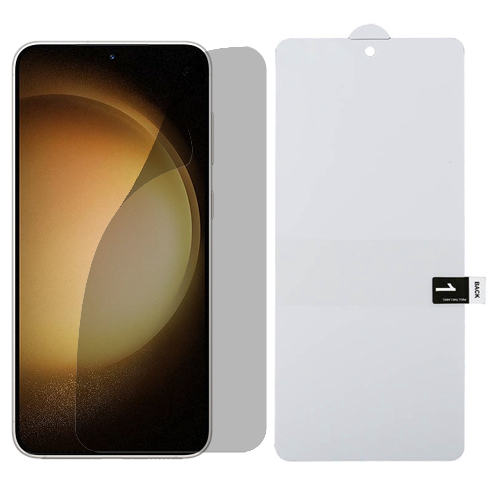 For Samsung Galaxy S23+ 5G Full Cover Anti-spy Screen Protector Explosion-proof Hydrogel Film Support Unlocking For Samsung Galaxy S23+ 5G Full Cover Anti-spy Screen Protector Explosion-proof Hydrogel Film Support Unlocking