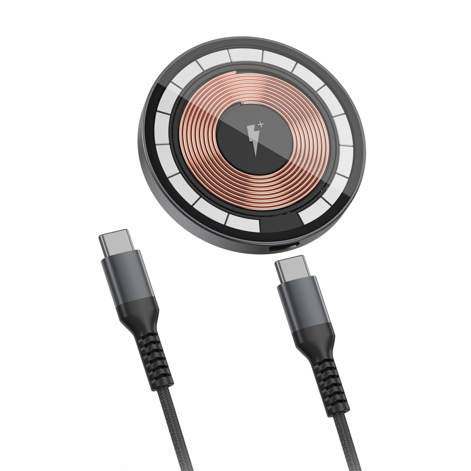 WIWU M17 15W Transparent Magnetic Wireless Charger WIWU M17 15W Transparent Magnetic Wireless Charger