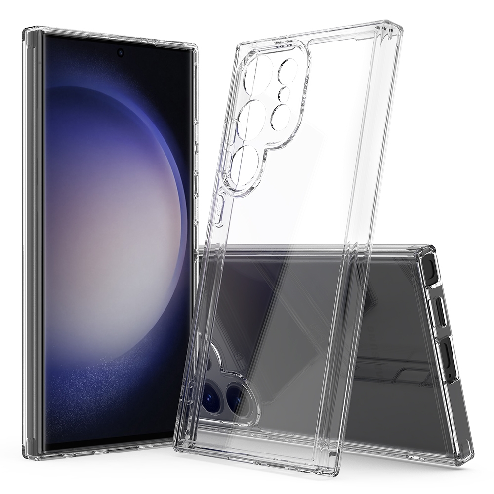For Samsung Galaxy S24 Ultra 5G Scratchproof Acrylic TPU Phone Case(Transparent) For Samsung Galaxy S24 Ultra 5G Scratchproof Acrylic TPU Phone Case(Transparent)