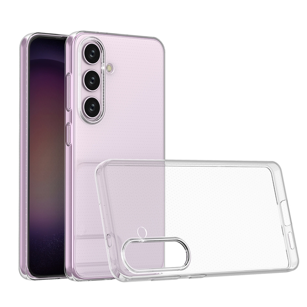 For Samsung Galaxy S24 5G Waterproof Texture TPU Phone Case(Transparent) For Samsung Galaxy S24 5G Waterproof Texture TPU Phone Case(Transparent)