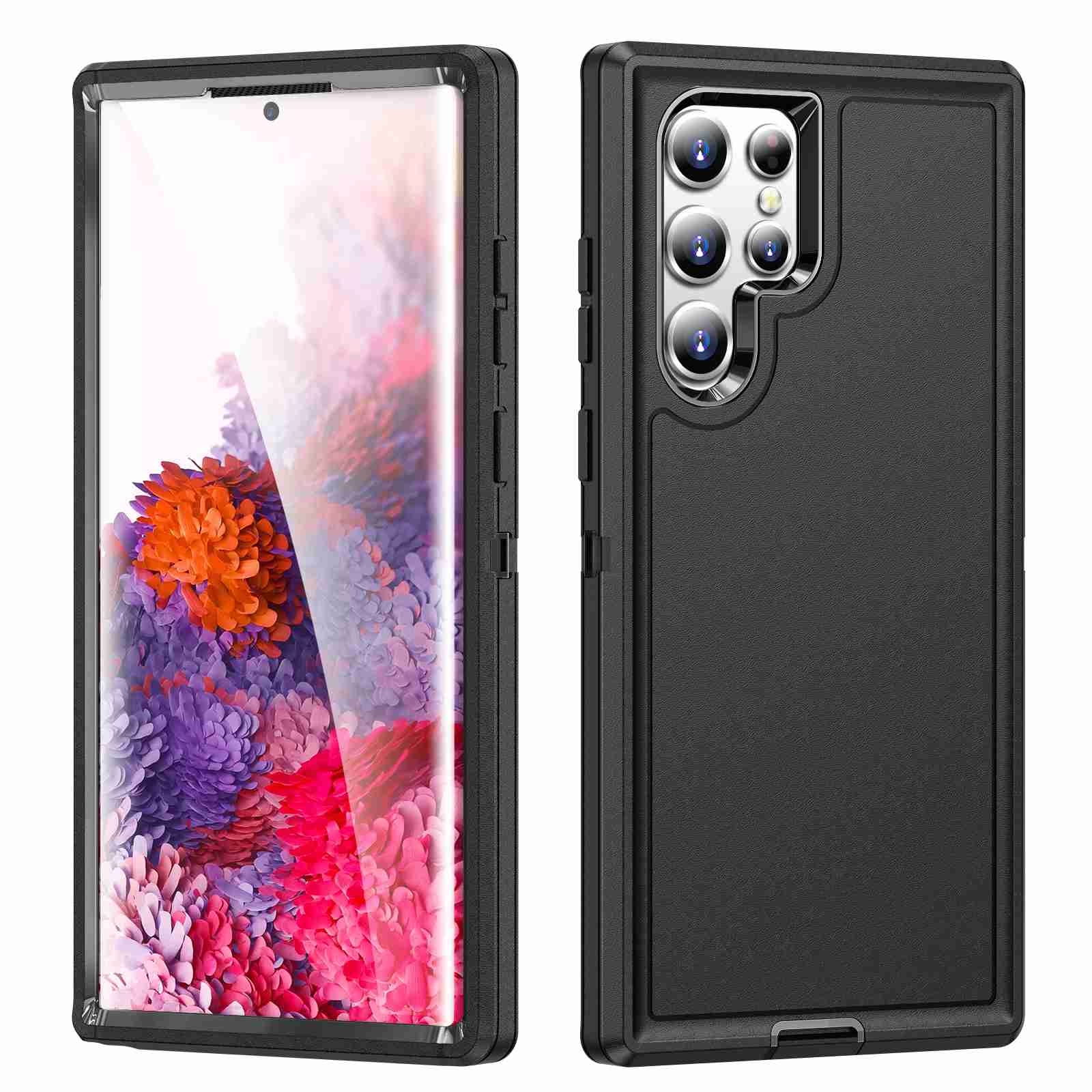 For Samsung Galaxy S23 Ultra 5G Life Waterproof Rugged Phone Case(Black) For Samsung Galaxy S23 Ultra 5G Life Waterproof Rugged Phone Case(Black)