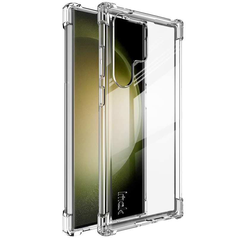 For Samsung Galaxy S23 Ultra 5G imak Shockproof Airbag TPU Phone Case(Transparent) For Samsung Galaxy S23 Ultra 5G imak Shockproof Airbag TPU Phone Case(Transparent)