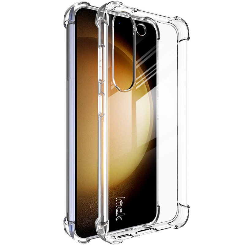 For Samsung Galaxy S23+ 5G imak Shockproof Airbag TPU Phone Case(Transparent) For Samsung Galaxy S23+ 5G imak Shockproof Airbag TPU Phone Case(Transparent)