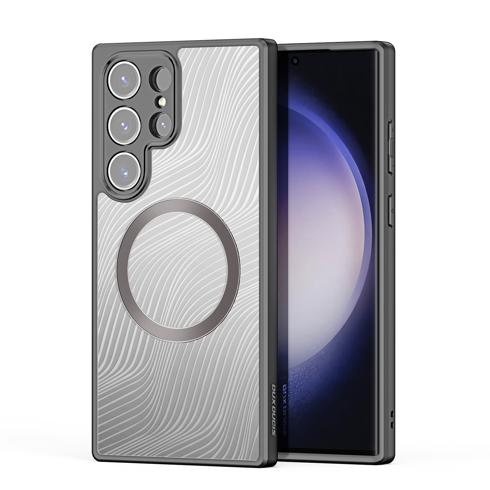 For Samsung Galaxy S23 Ultra 5G DUX DUCIS Aimo Series TPU + PC MagSafe Frosted Feel Phone Case(Black) For Samsung Galaxy S23 Ultra 5G DUX DUCIS Aimo Series TPU + PC MagSafe Frosted Feel Phone Case(Black)