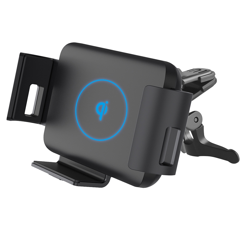 For Samsung Galaxy Z Fold4 / 3 S1 Pro Car Horizontal Navigation Phone Holder Wireless Charger(Black) For Samsung Galaxy Z Fold4 / 3 S1 Pro Car Horizontal Navigation Phone Holder Wireless Charger(Black)