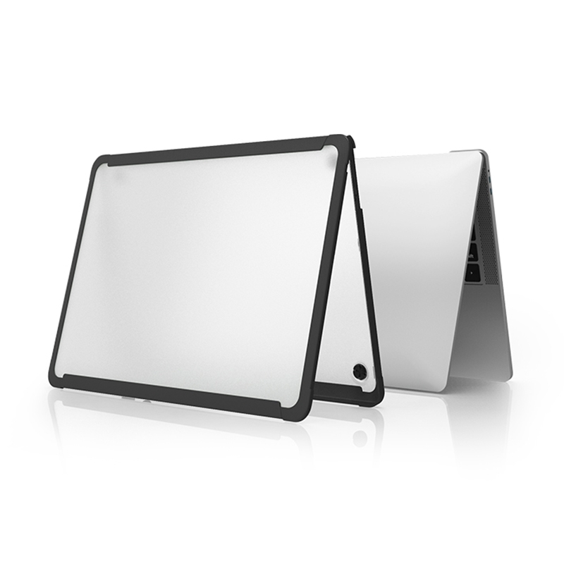 For MacBook Air 13.3 inch 2020 WIWU Haya Shield TPU Frame + PC Laptop Case(Black) For MacBook Air 13.3 inch 2020 WIWU Haya Shield TPU Frame + PC Laptop Case(Black)