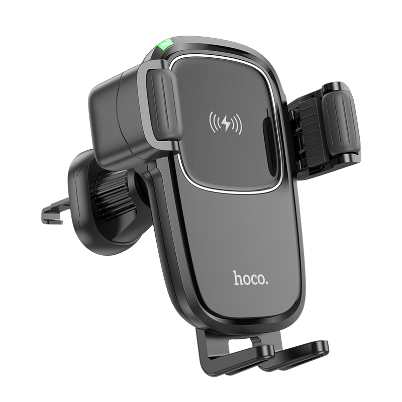 hoco HW1 Pro Wireless Fast Charge Air Outlet Car Holder(Black) hoco HW1 Pro Wireless Fast Charge Air Outlet Car Holder(Black)