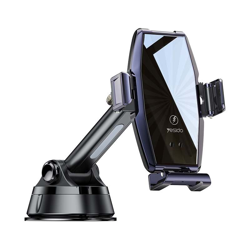 Yesido C189 15W 2 in 1 Invisible Clip Wireless Charging Car Holder(Black) Yesido C189 15W 2 in 1 Invisible Clip Wireless Charging Car Holder(Black)