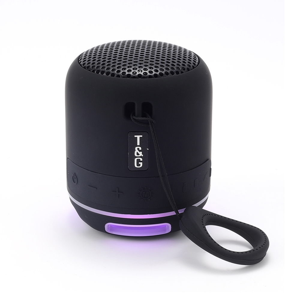 T&G TG294 TWS LED Mini Portable Wireless Stereo Sound Outdoor Speaker(Black) T&G TG294 TWS LED Mini Portable Wireless Stereo Sound Outdoor Speaker(Black)