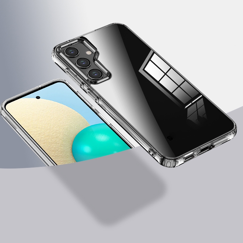 For Samsung Galaxy S23 FE 5G Armor Clear TPU Hybrid PC Phone Case(Clear) For Samsung Galaxy S23 FE 5G Armor Clear TPU Hybrid PC Phone Case(Clear)