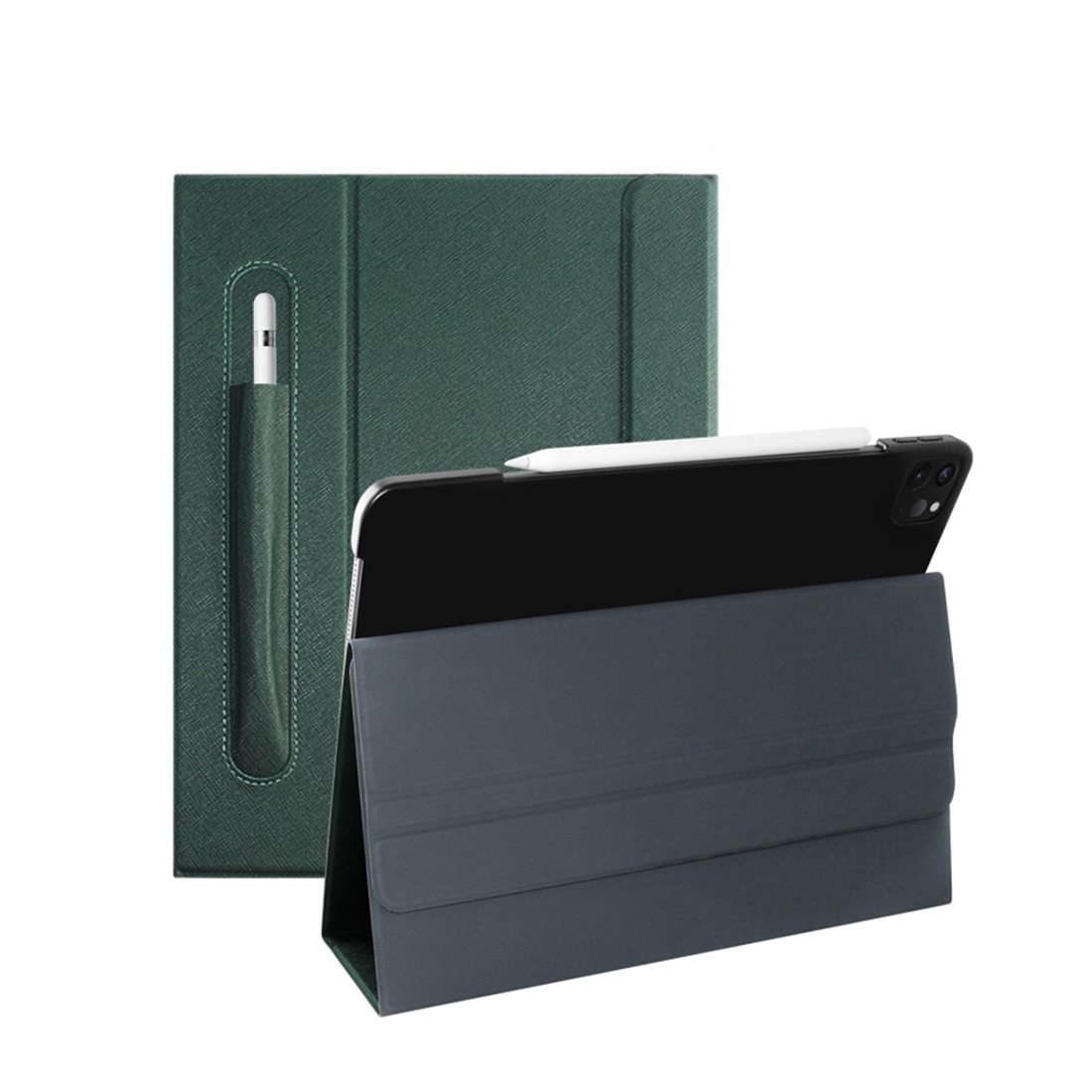 For iPad Pro 11 inch (2020) Geya Series PC + TPU Horizontal Flip Leather Tablet Case with Holder & Pen Slot & Sleep / Wake-up Function(Dark Green) For iPad Pro 11 inch (2020) Geya Series PC + TPU Horizontal Flip Leather Tablet Case with Holder & Pen Slot & Sleep / Wake-up Function(Dark Green)