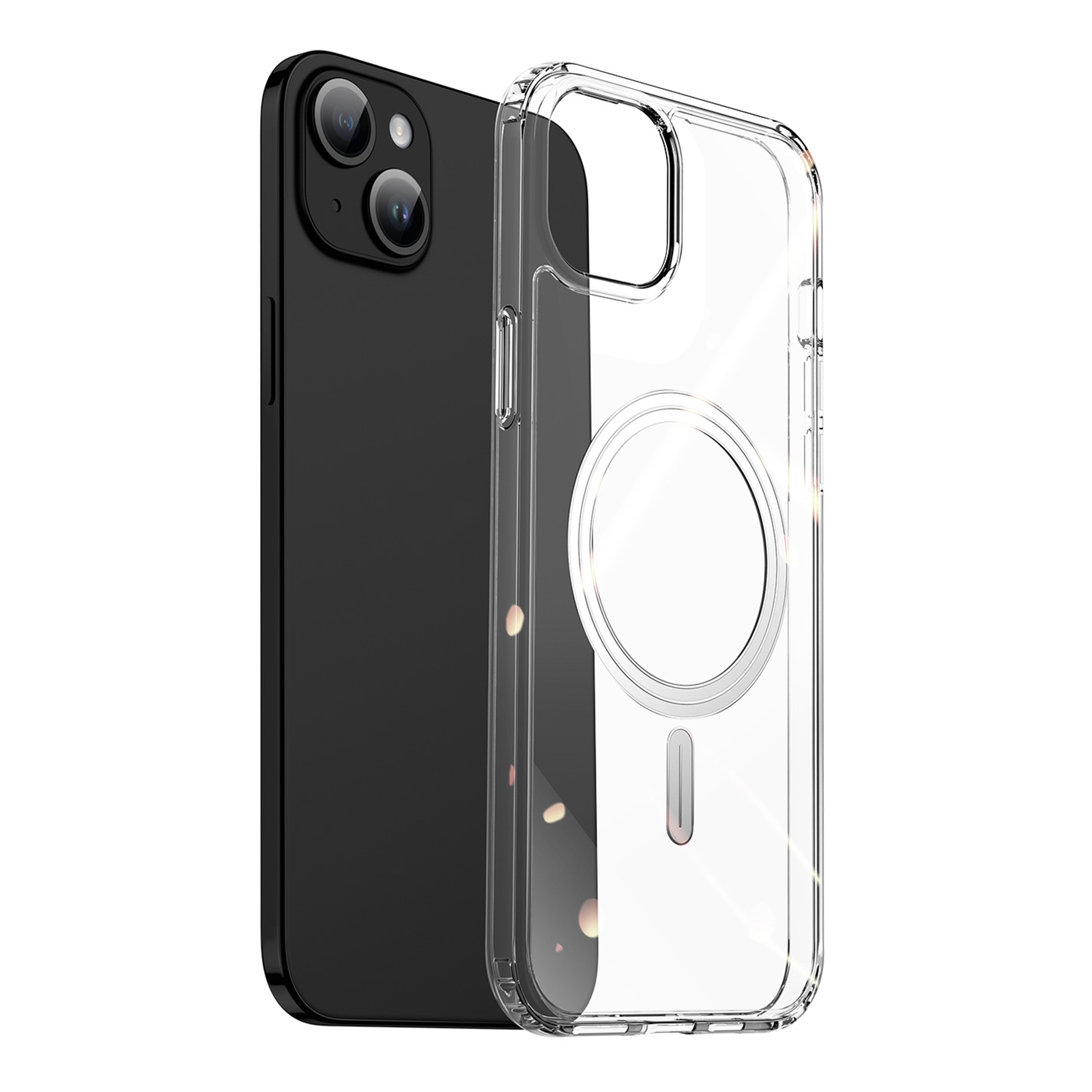 For iPhone 15 Plus DUX DUCIS Clin Mag Series Magsafe TPU Phone Case(Transparent)