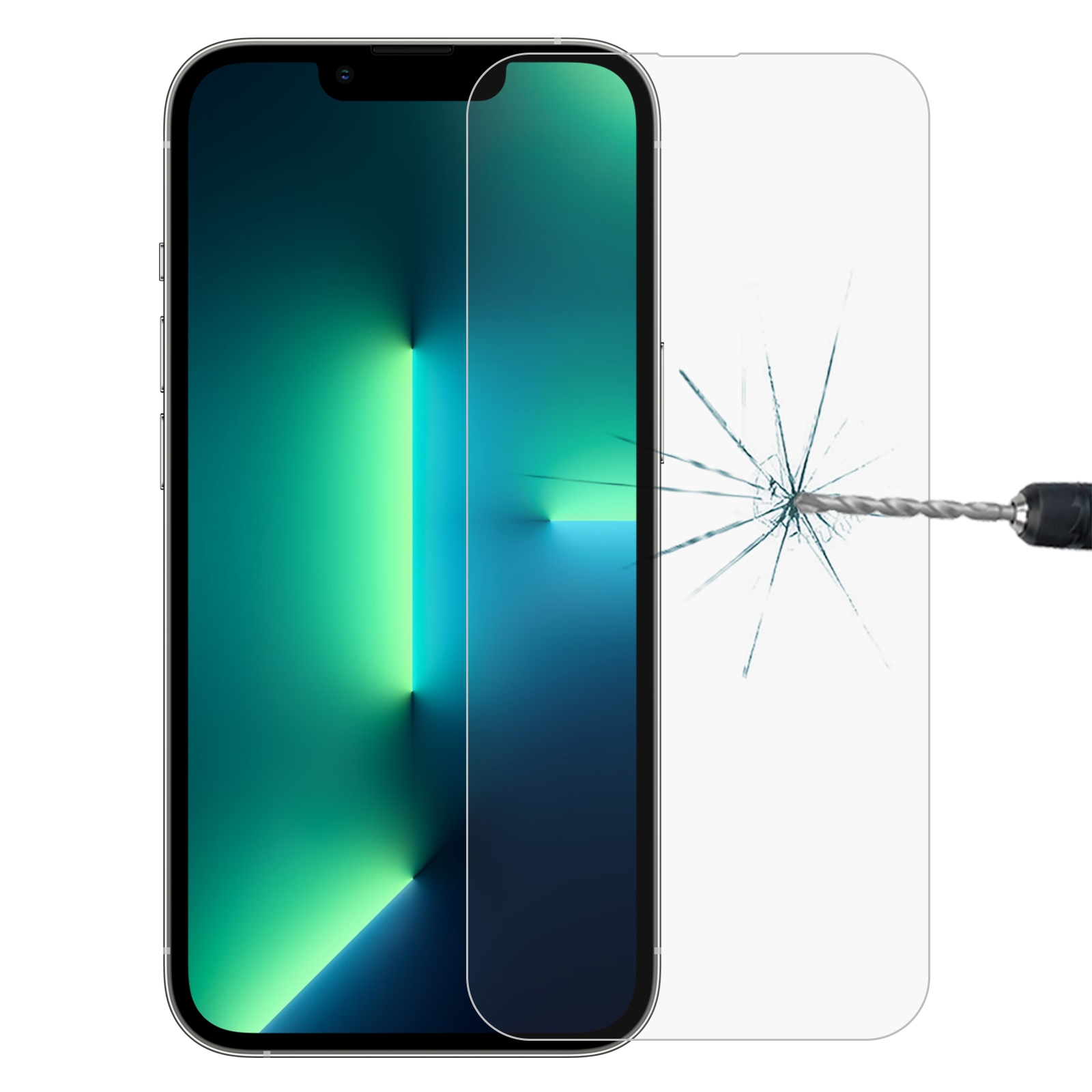 For iPhone 13 Pro Max 0.26mm 9H 2.5D High Aluminum Tempered Glass Film For iPhone 13 Pro Max 0.26mm 9H 2.5D High Aluminum Tempered Glass Film