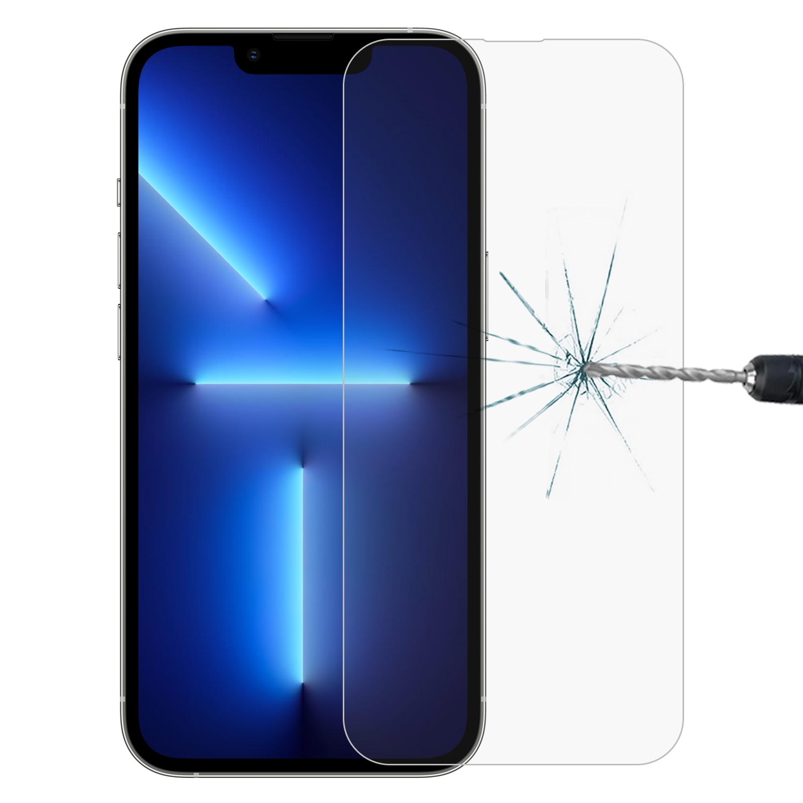 For iPhone 13 / 13 Pro 0.26mm 9H 2.5D High Aluminum Tempered Glass Film For iPhone 13 / 13 Pro 0.26mm 9H 2.5D High Aluminum Tempered Glass Film