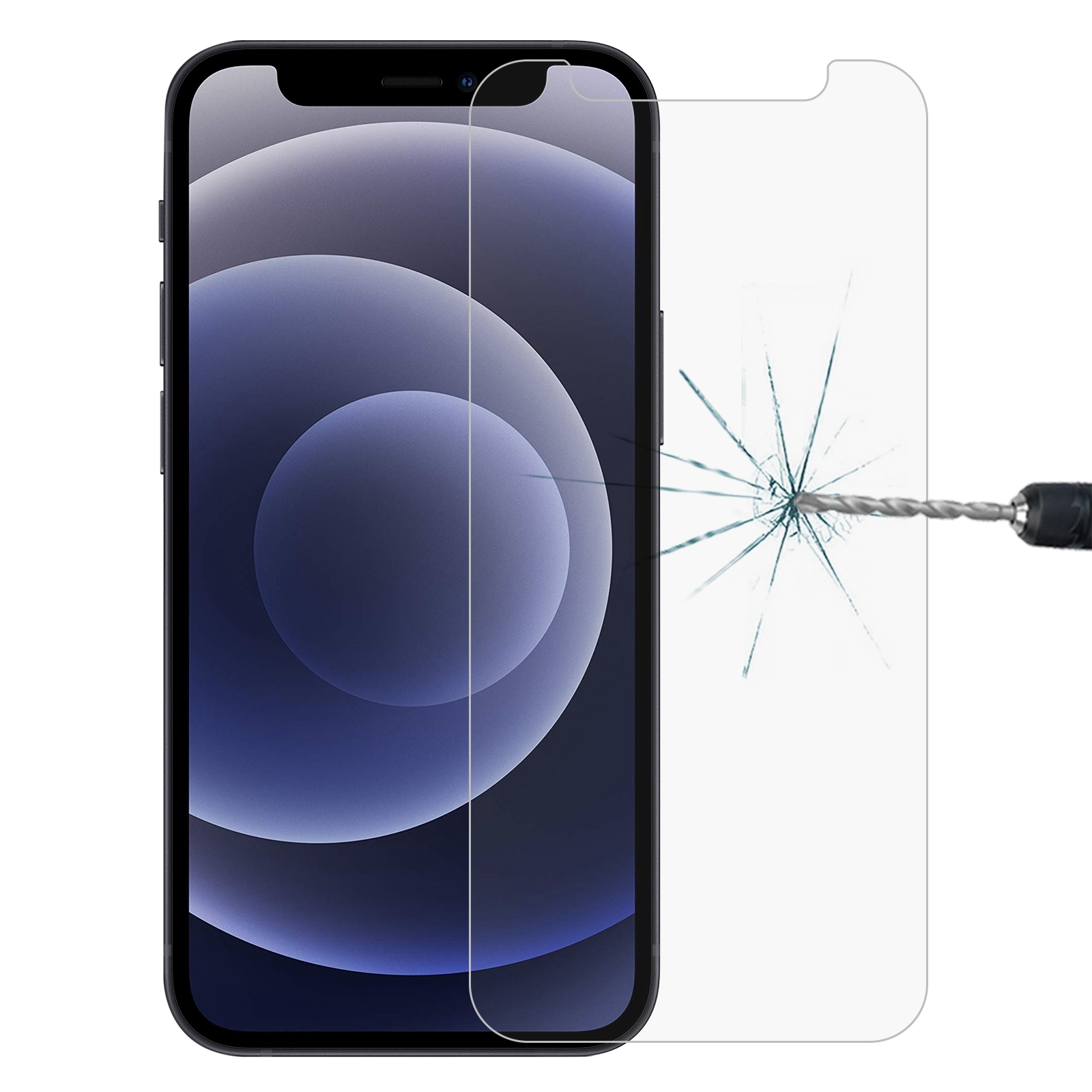 For iPhone 12 mini 0.26mm 9H 2.5D High Aluminum Tempered Glass Film For iPhone 12 mini 0.26mm 9H 2.5D High Aluminum Tempered Glass Film