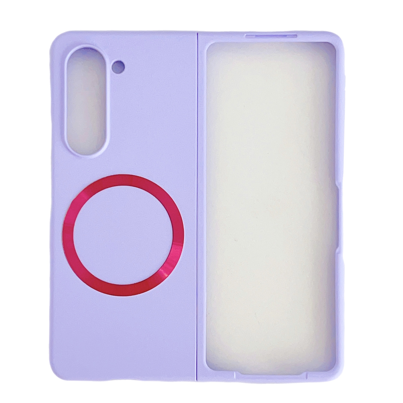 For Samsung Galaxy Z Fold6 Skin Feel Magsafe Magnetic Shockproof PC Phone Case(Purple) For Samsung Galaxy Z Fold6 Skin Feel Magsafe Magnetic Shockproof PC Phone Case(Purple)
