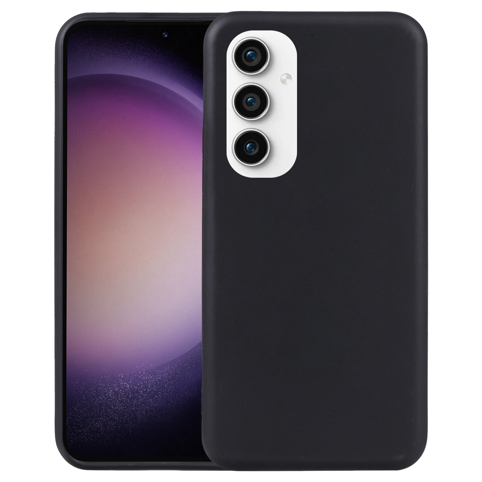 For Samsung Galaxy S23 FE 5G TPU Phone Case(Black) For Samsung Galaxy S23 FE 5G TPU Phone Case(Black)