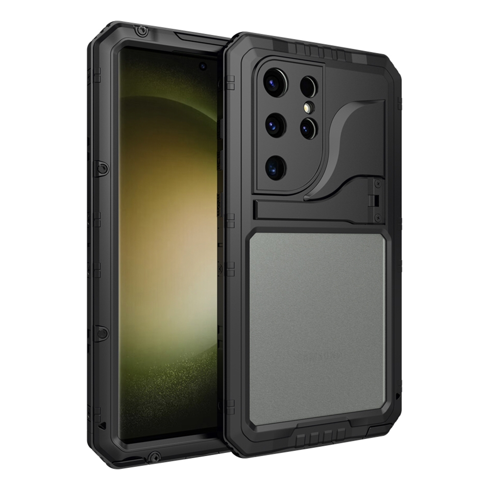 For Samsung Galaxy S23 Ultra 5G RedPepper Wolf 360 Full Body Rugged IP68 Waterproof Phone Case(Black) For Samsung Galaxy S23 Ultra 5G RedPepper Wolf 360 Full Body Rugged IP68 Waterproof Phone Case(Black)
