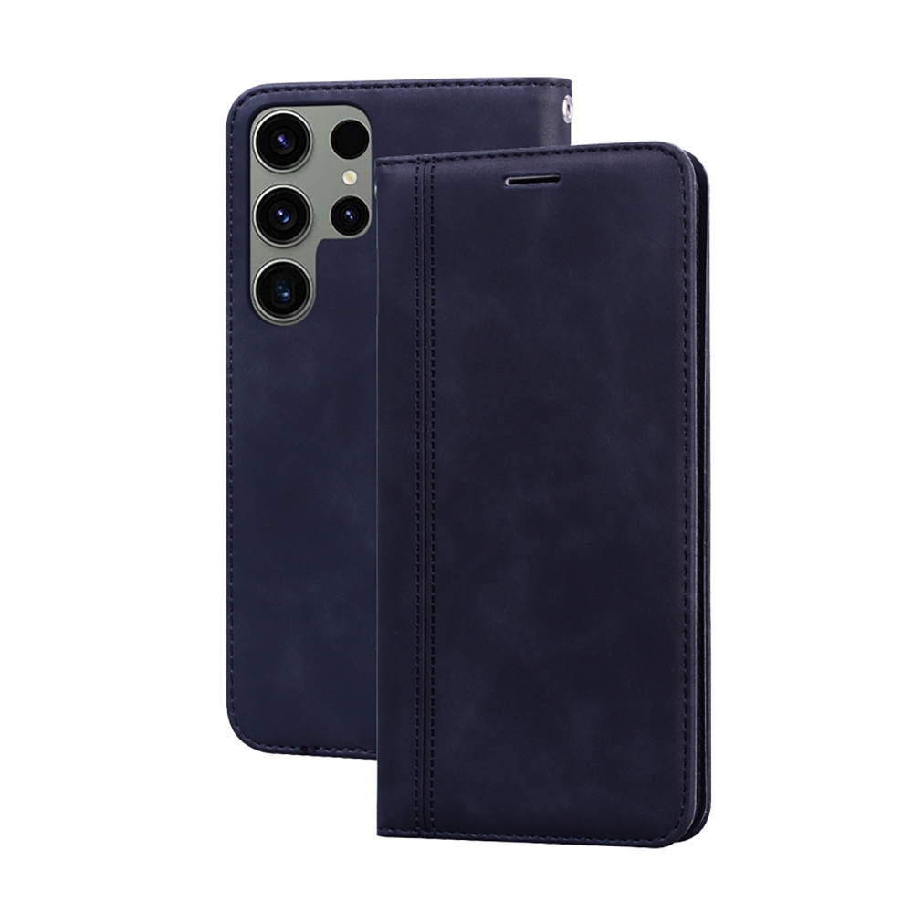 For Samsung Galaxy S23 Ultra 5G Frosted Business Magnetic Horizontal Flip PU Phone Case(Black) For Samsung Galaxy S23 Ultra 5G Frosted Business Magnetic Horizontal Flip PU Phone Case(Black)