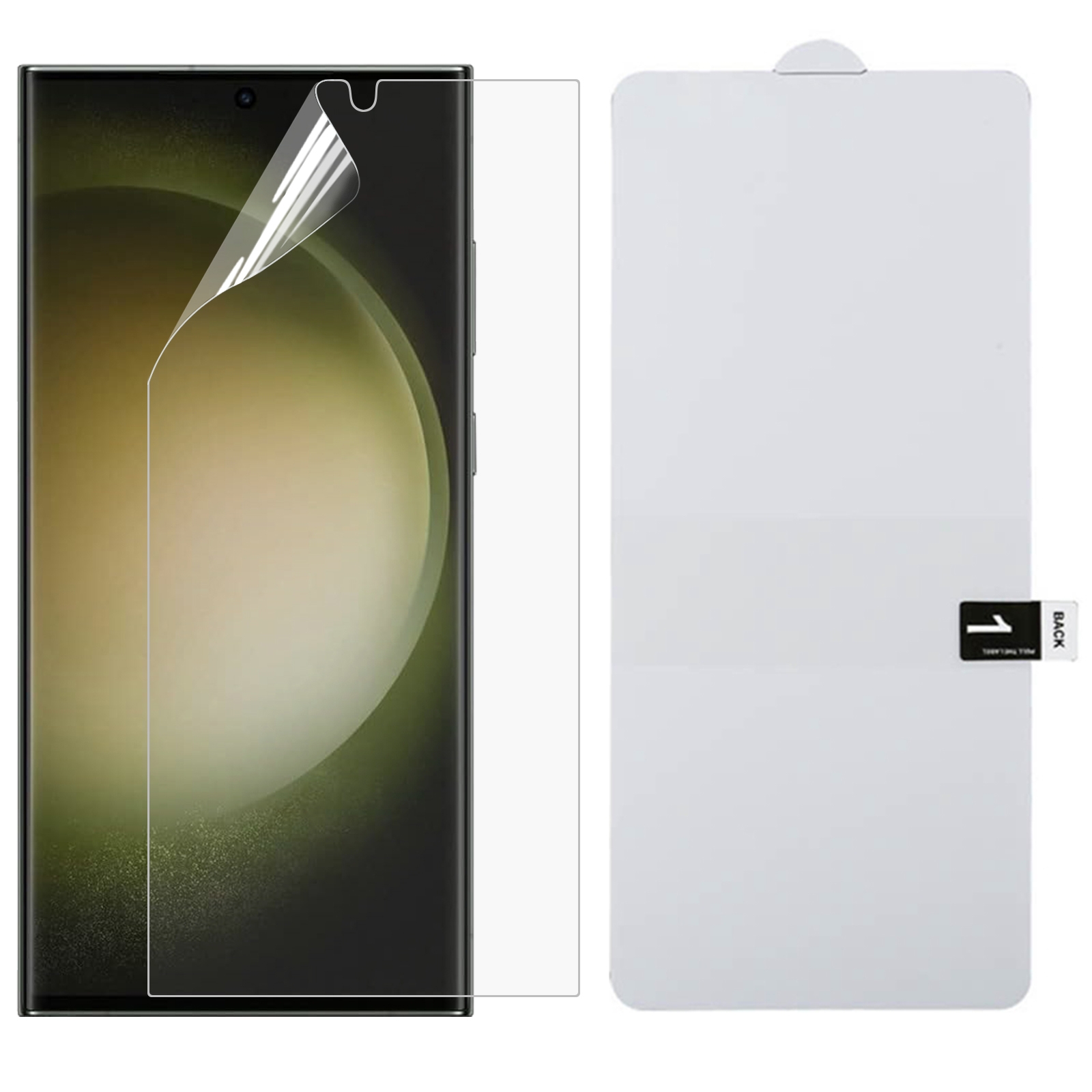 For Samsung Galaxy S24 Ultra 5G Full Screen Protector Explosion-proof Hydrogel Film For Samsung Galaxy S24 Ultra 5G Full Screen Protector Explosion-proof Hydrogel Film