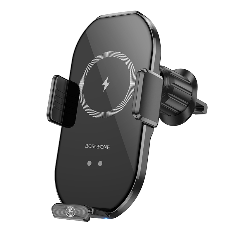 Borofone BH205 Rusher Infrared Wireless Fast Charging Air Outlet Car Holder(Black) Borofone BH205 Rusher Infrared Wireless Fast Charging Air Outlet Car Holder(Black)