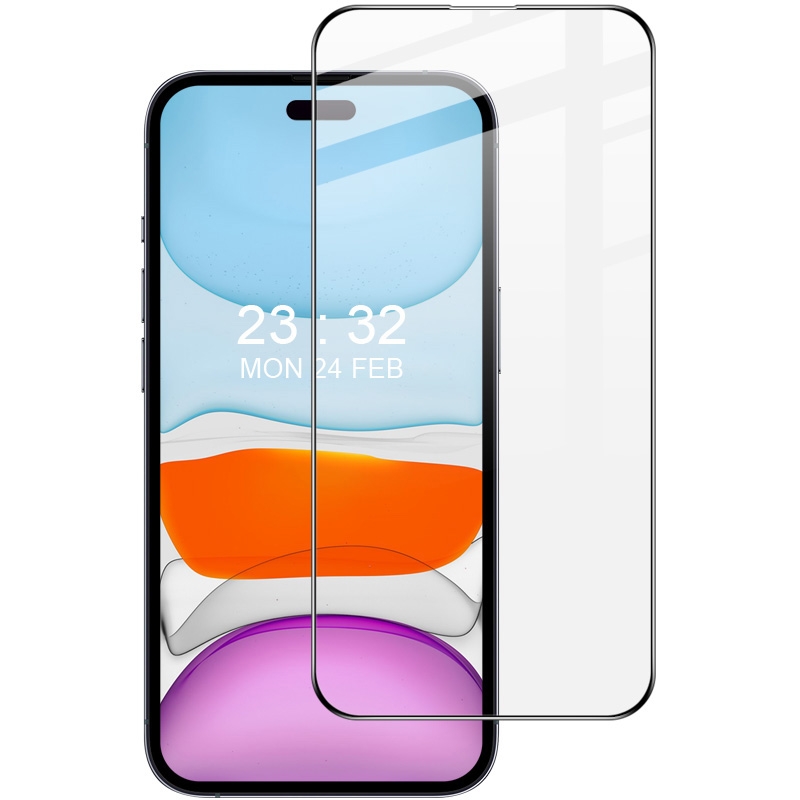 For iPhone 15 Pro imak 9H Surface Hardness Full Screen Tempered Glass Film Pro+ Series For iPhone 15 Pro imak 9H Surface Hardness Full Screen Tempered Glass Film Pro+ Series