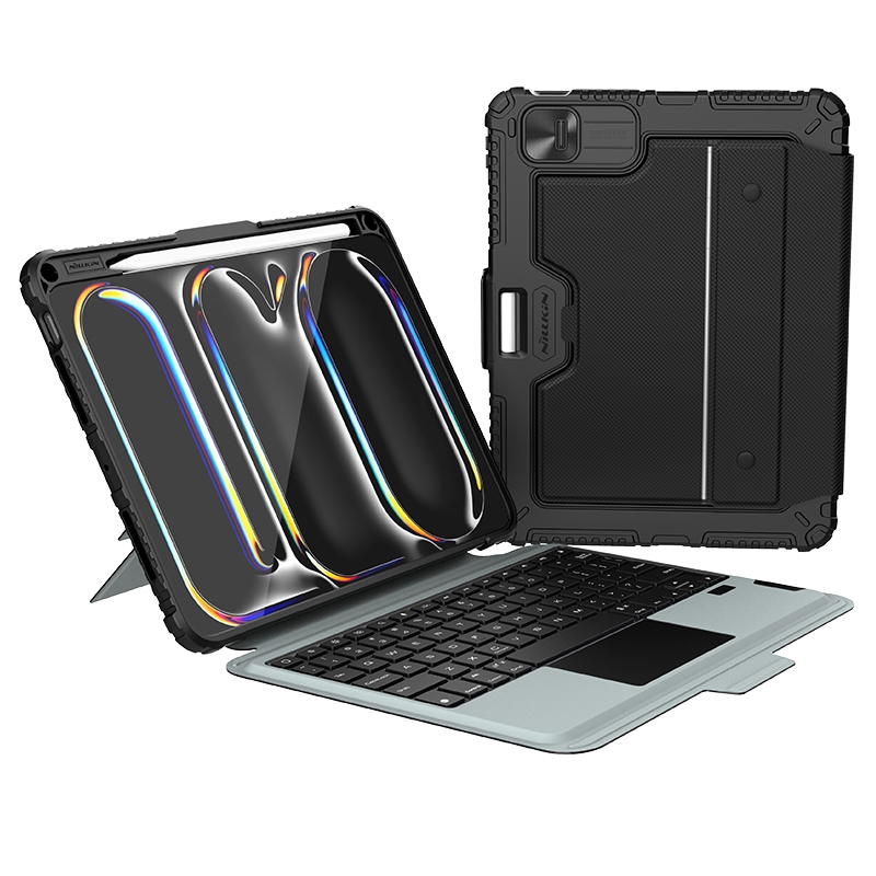 For iPad Pro 11 2024 Nillkin Bumper Combo Keyboard Case with Backlight For iPad Pro 11 2024 Nillkin Bumper Combo Keyboard Case with Backlight