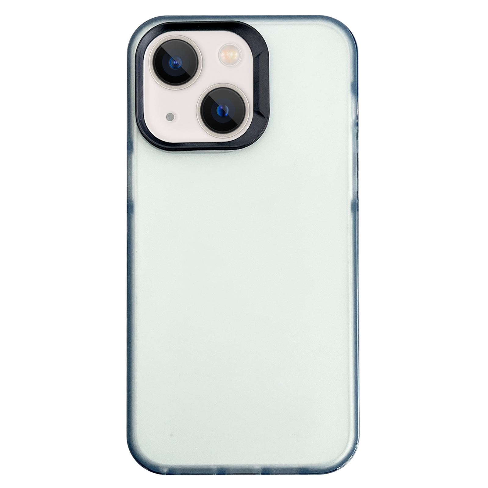 For iPhone 13 Pro 2 in 1 Frosted TPU Phone Case(Transparent)