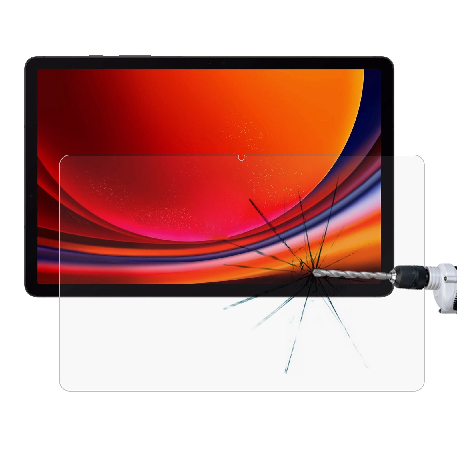 For Samsung Galaxy Tab S9 9H 0.3mm Explosion-proof Tempered Glass Film For Samsung Galaxy Tab S9 9H 0.3mm Explosion-proof Tempered Glass Film