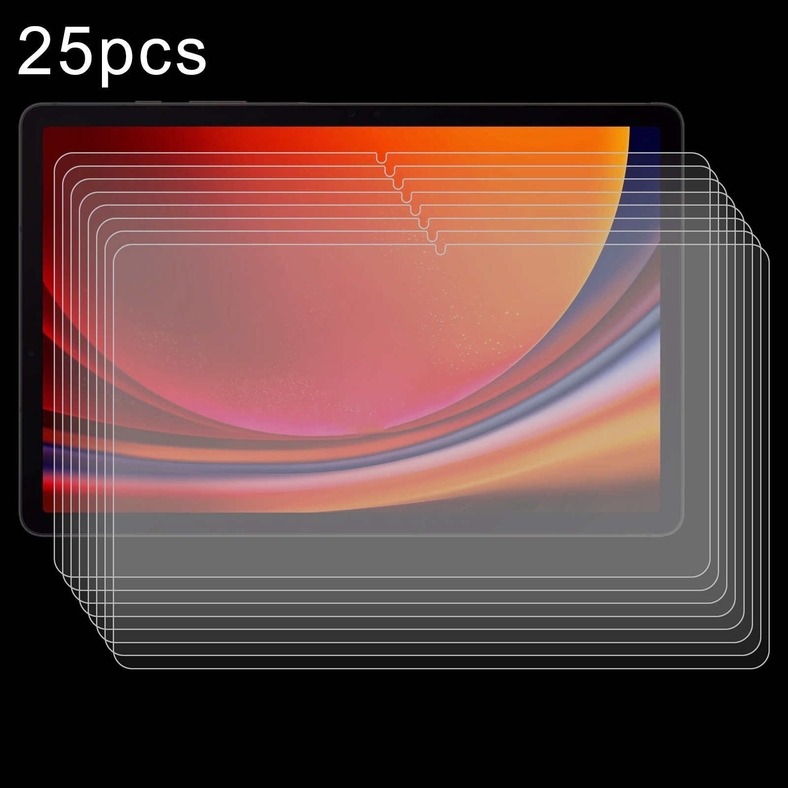 For Samsung Galaxy Tab S9 25pcs 9H 0.3mm Explosion-proof Tempered Glass Film For Samsung Galaxy Tab S9 25pcs 9H 0.3mm Explosion-proof Tempered Glass Film