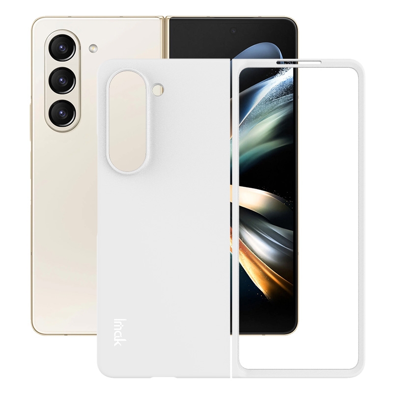 For Samsung Galaxy Galaxy Z Fold5 IMAK JS-2 Series Colorful PC Case(White) For Samsung Galaxy Galaxy Z Fold5 IMAK JS-2 Series Colorful PC Case(White)