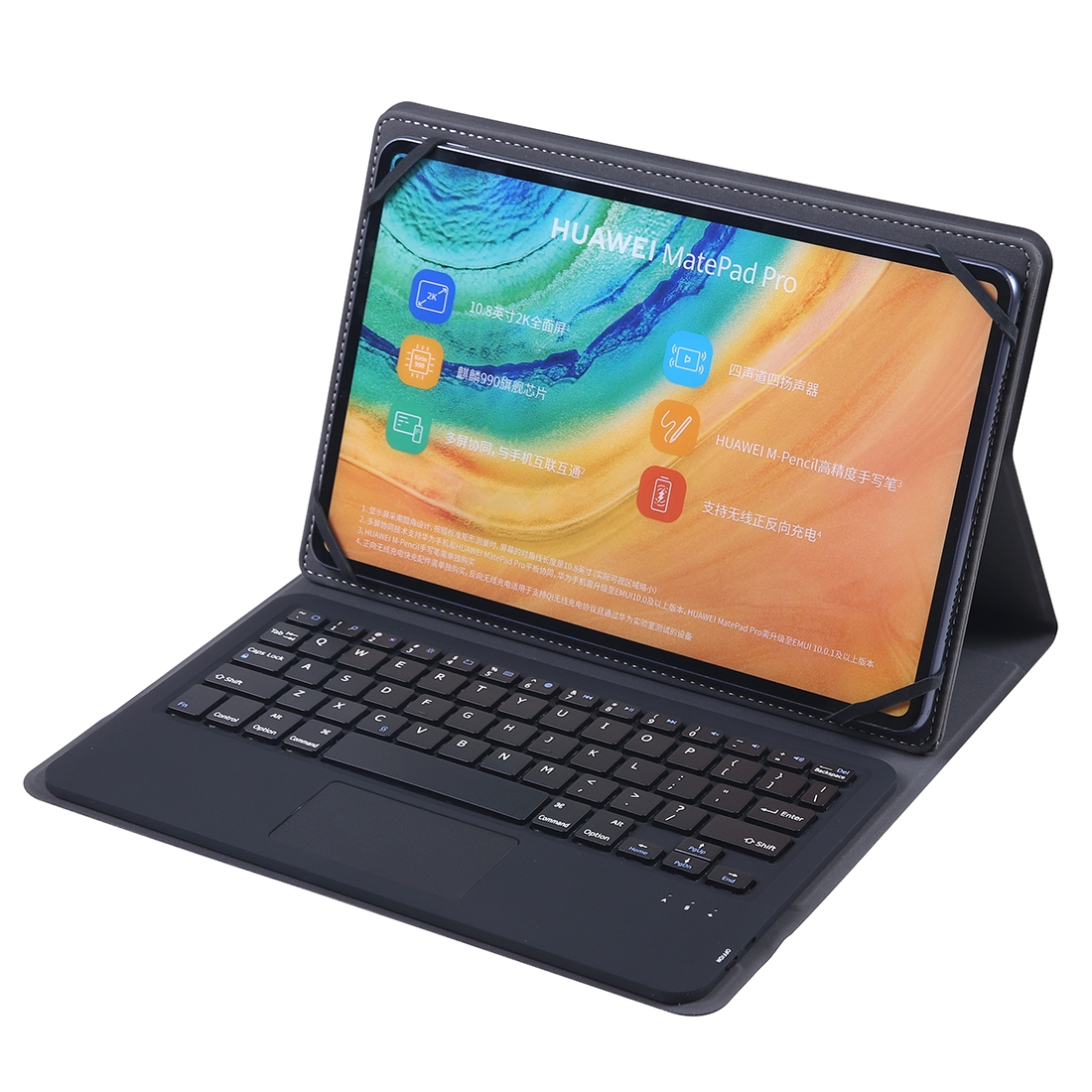 TH10-D For Android & Apple & Windows System 9-10 inch Universal Detachable Touch Bluetooth Keyboard Tablet Case with Stand(Black) TH10-D For Android & Apple & Windows System 9-10 inch Universal Detachable Touch Bluetooth Keyboard Tablet Case with Stand(Black)