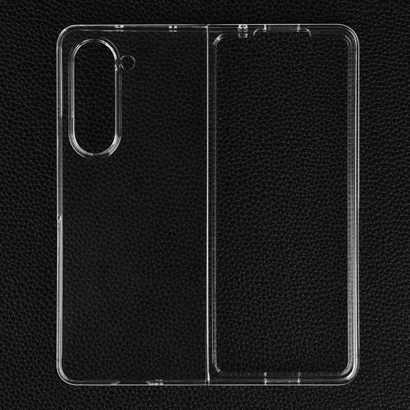 For Samsung Galaxy Z Fold4 5G Transparent PC Flip Phone Case For Samsung Galaxy Z Fold4 5G Transparent PC Flip Phone Case