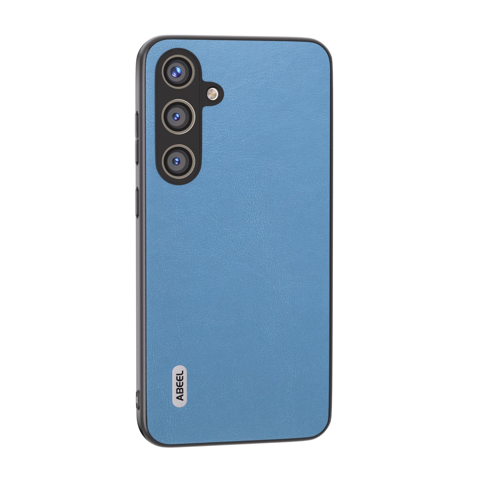 For Samsung Galaxy S24 5G ABEEL Arashi Texture PU Phone Case(Sky Blue) For Samsung Galaxy S24 5G ABEEL Arashi Texture PU Phone Case(Sky Blue)