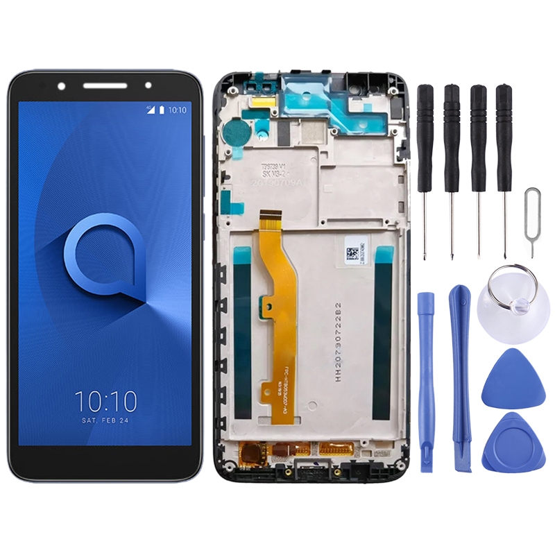 For Alcatel 1X 2018 5059 5059D LCD Screen Digitizer Full Assembly with Frame