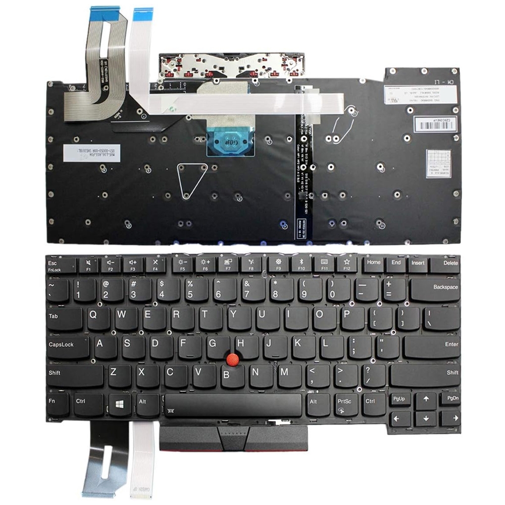 For Lenovo Thinkpad T490S T495S E490S US Version Laptop Keyboard