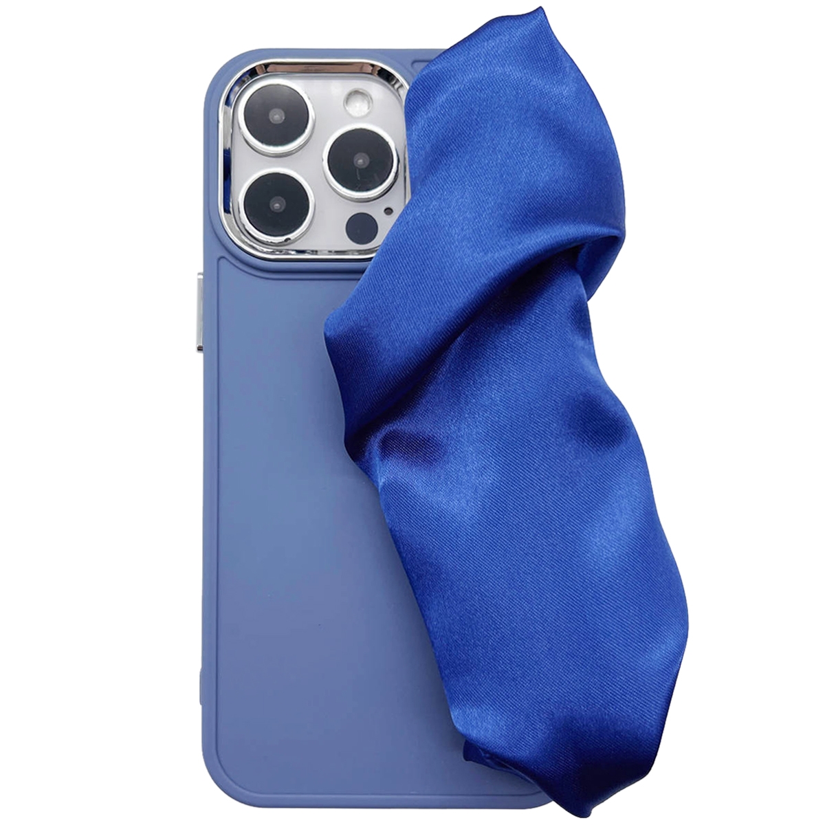 For iPhone 13 Pro 2 in 1 Electroplating Wristband Phone Case(Blue) For iPhone 13 Pro 2 in 1 Electroplating Wristband Phone Case(Blue)