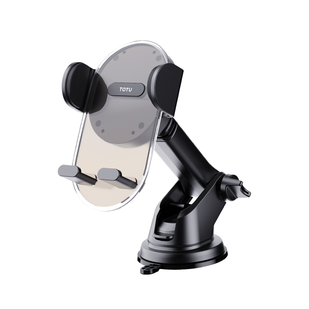 TOTU DCTS-019 Ming Series Car Holder, Suction Cup Version(Translucent Black) TOTU DCTS-019 Ming Series Car Holder, Suction Cup Version(Translucent Black)