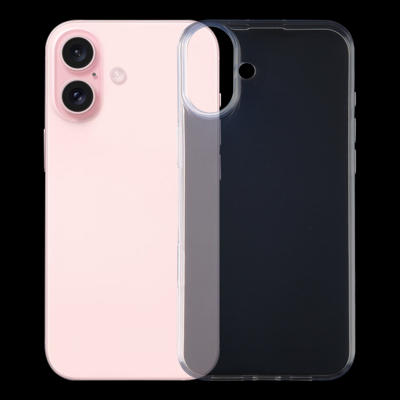 For iPhone 16 Plus Ultra-thin Transparent TPU Phone Case For iPhone 16 Plus Ultra-thin Transparent TPU Phone Case