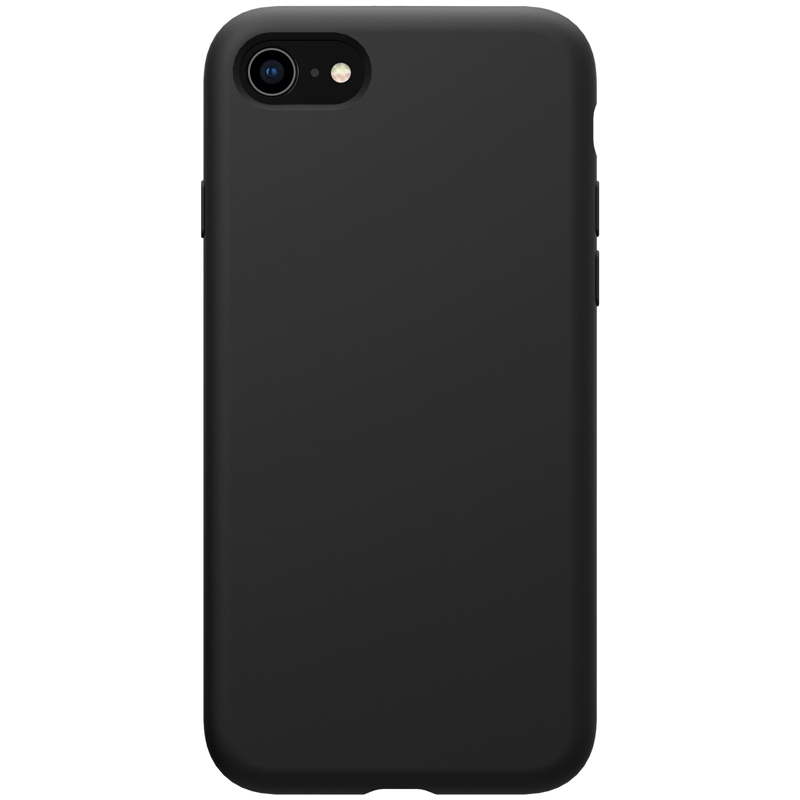 For iPhone SE 2022 / SE 2020 / 8 / 7 NILLKIN Flex Pure Series Liquid Silicone Shockproof Phone Protective Case(Black) For iPhone SE 2022 / SE 2020 / 8 / 7 NILLKIN Flex Pure Series Liquid Silicone Shockproof Phone Protective Case(Black)